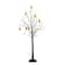 5ft. Pre-Lit Artificial Halloween Pumpkins and Skulls Ornament Tree with 72 Warm White LED Lights